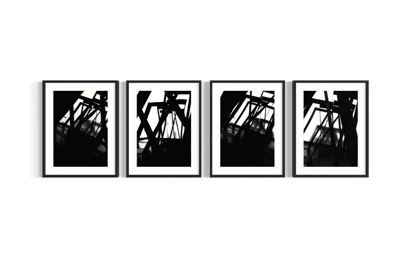 Unstable, 2024. Photographic composition of the models for the work To Be Stoic 2024. Photographic composition of the models for the work To Be Stoic, 59 × 42 cm.